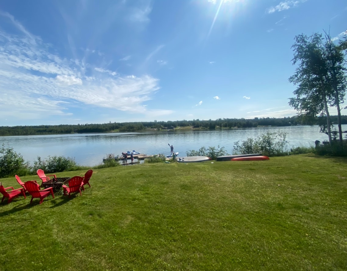 Life is great on the lake!