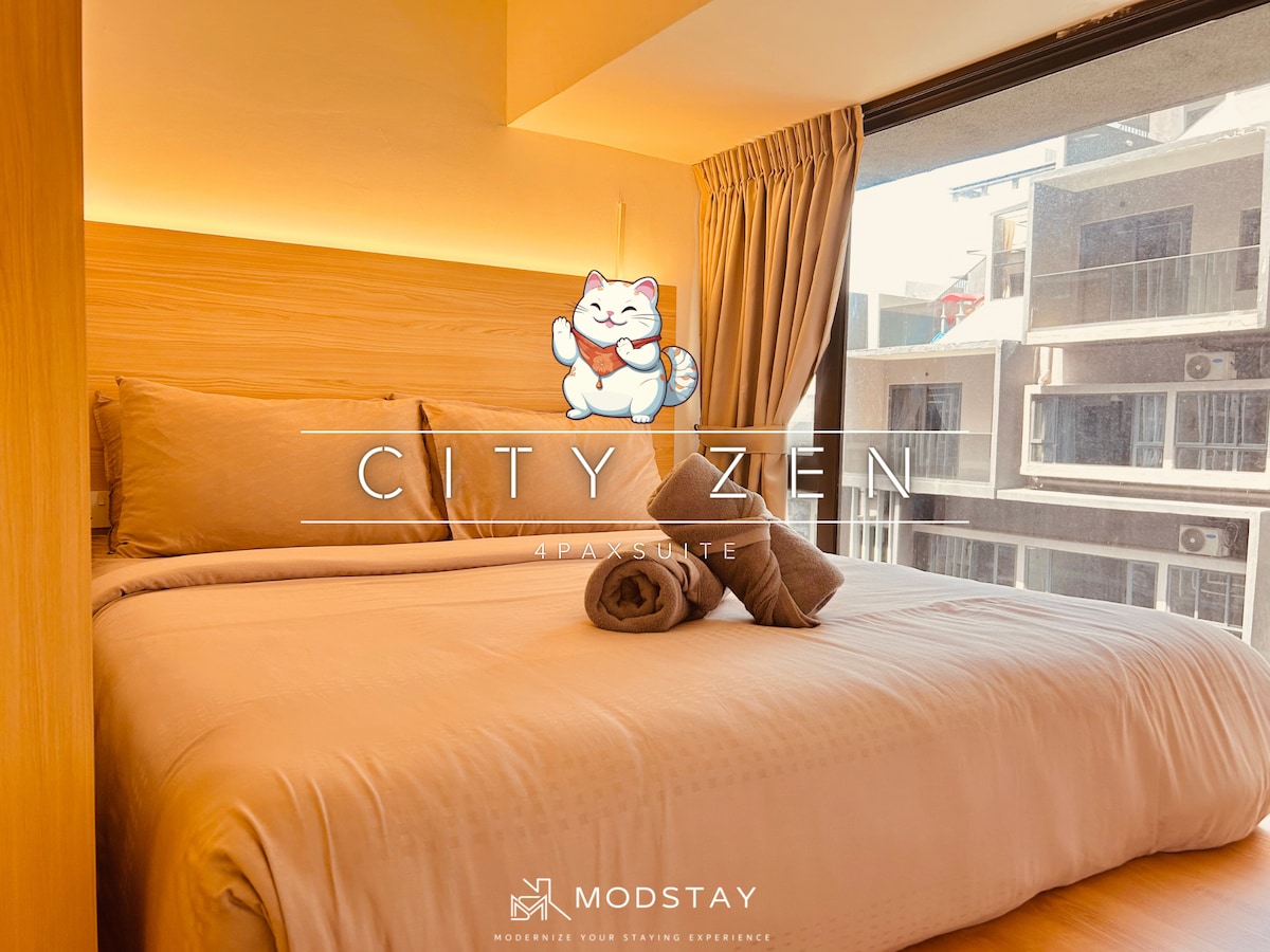 City Zen-Malacca家庭单间公寓-可入住4人