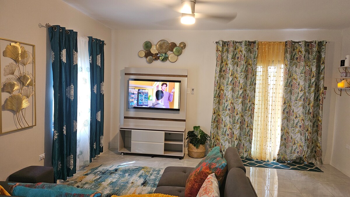 热带宁静牙买加：舒适的2间加大双人床套房