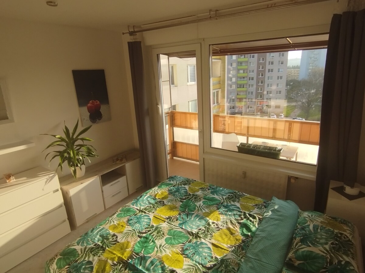 Samostatná izba s balkónom