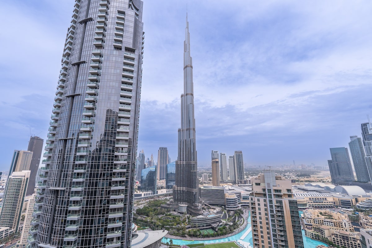 OFFER! 50% OFF! Sleeps 6 with Burj Khalifa views!