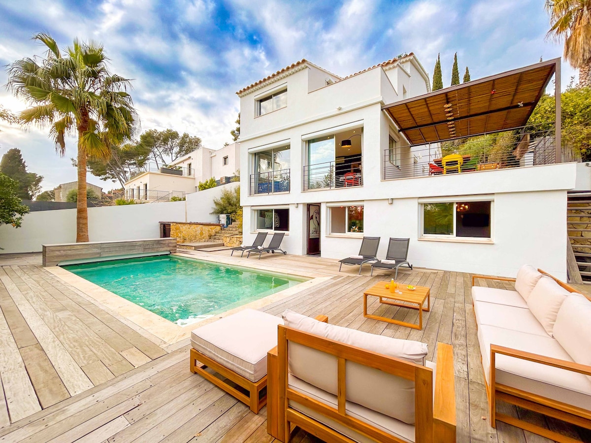 Jolie maison avec piscine à Six-Fours-les-Plages