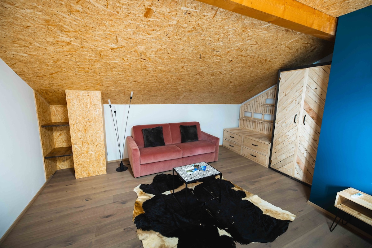 Duplex, spacieux et lumineux pour 8 personnes