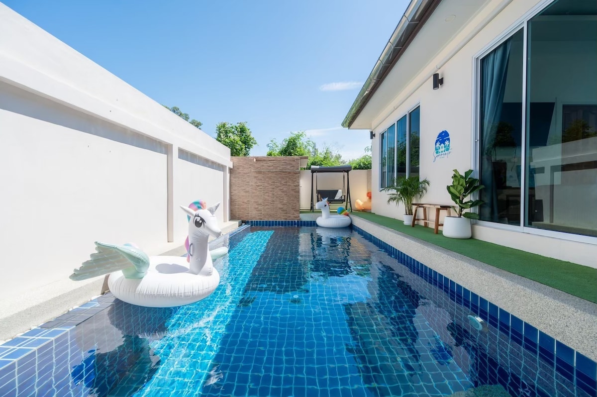 P40 Entire Pool villa Pattaya 3Bedrooms