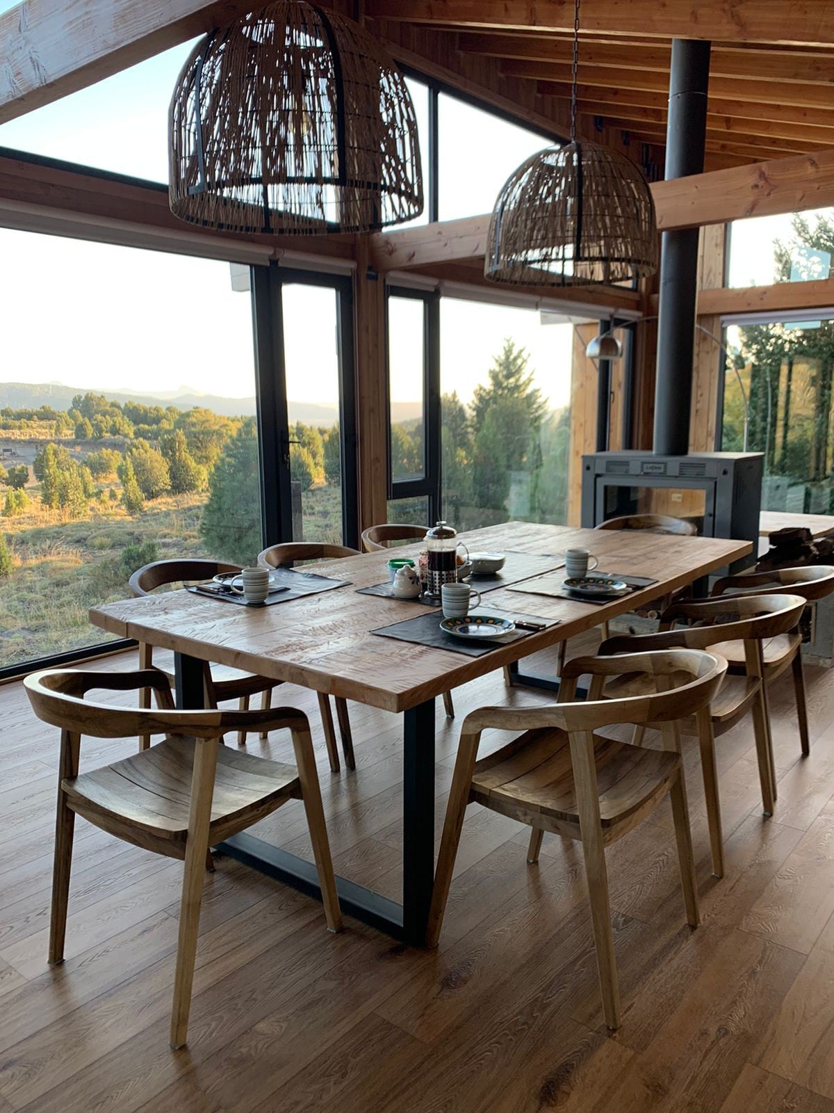 Lindísima casa en la montaña