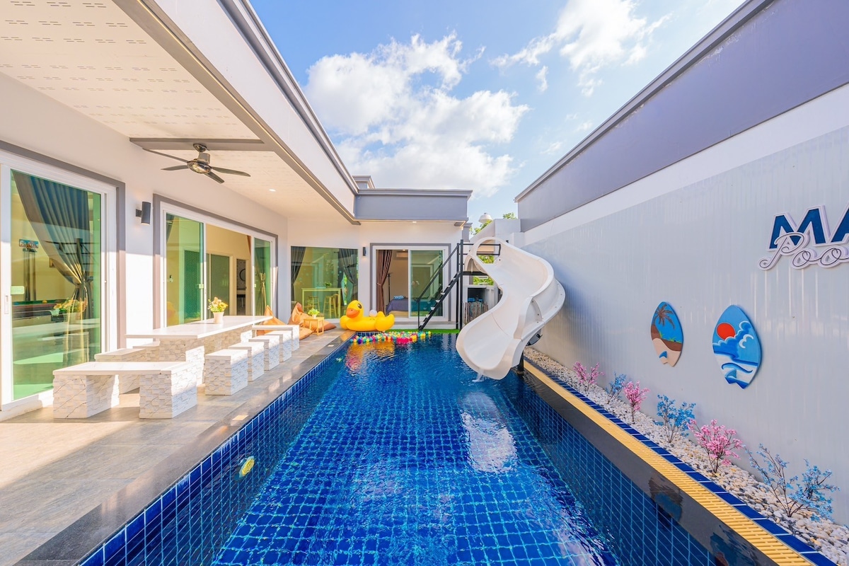 P43 Entire Pool villa Pattaya 3Bedroom 4Bath