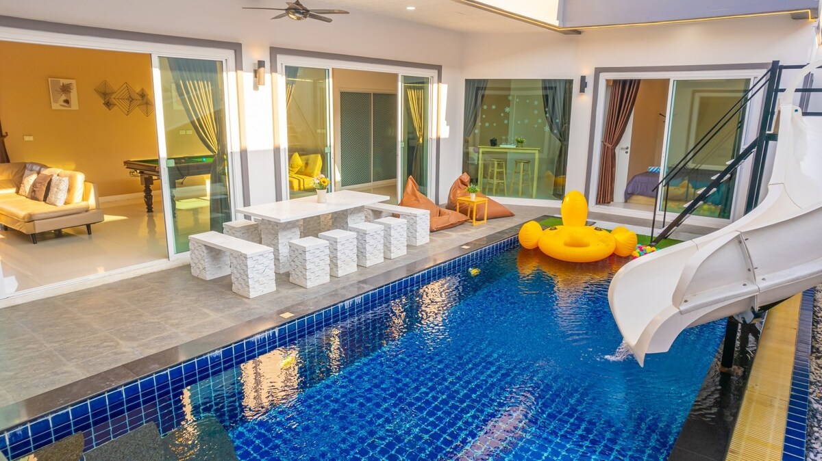 P43 Entire Pool villa Pattaya 3Bedroom 4Bath