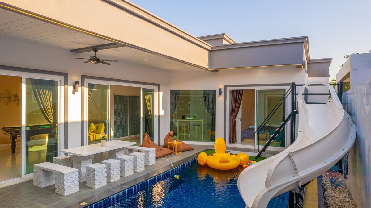 P43 Entire Pool villa Pattaya 3Bedroom 4Bath
