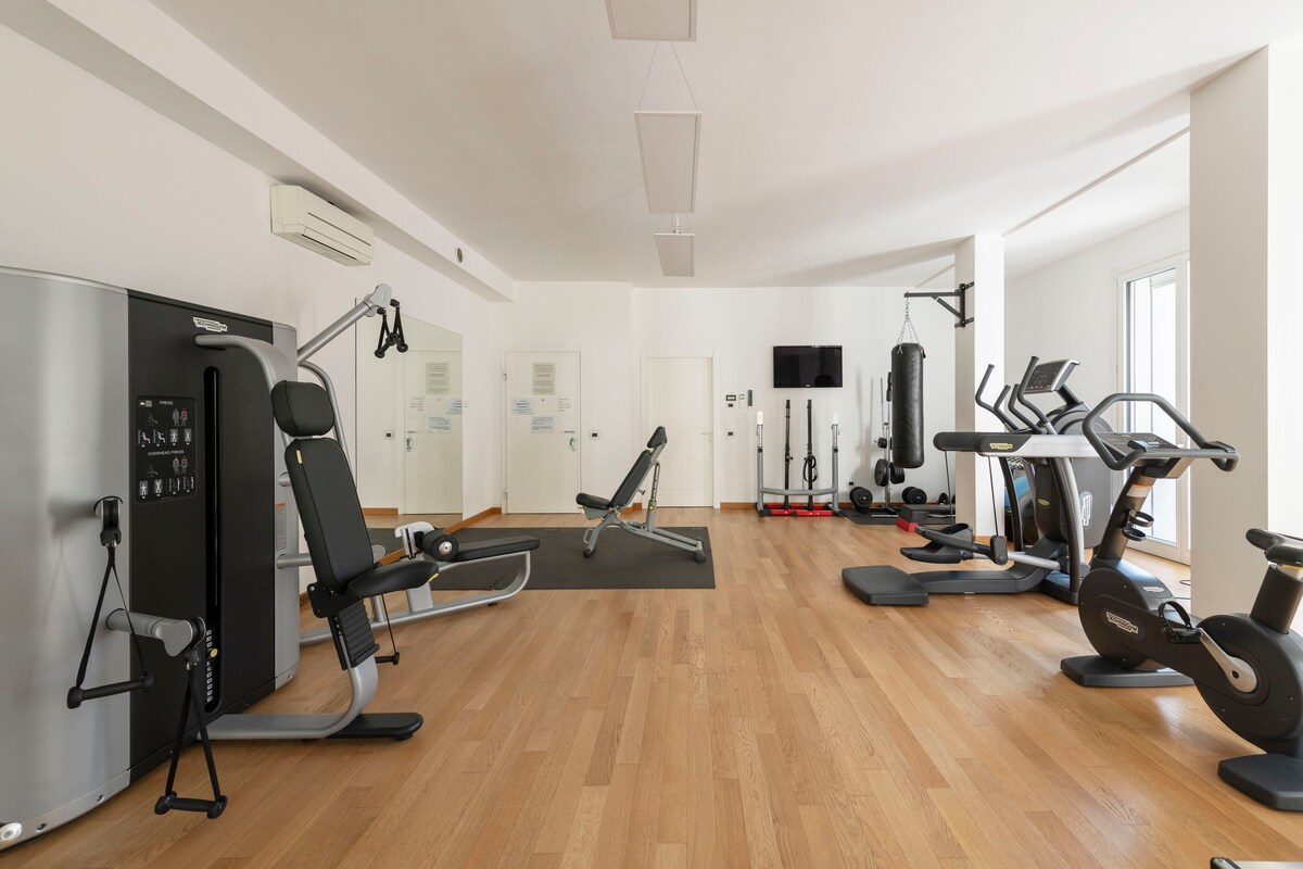 Energy Flat, terrace and free gym in the building