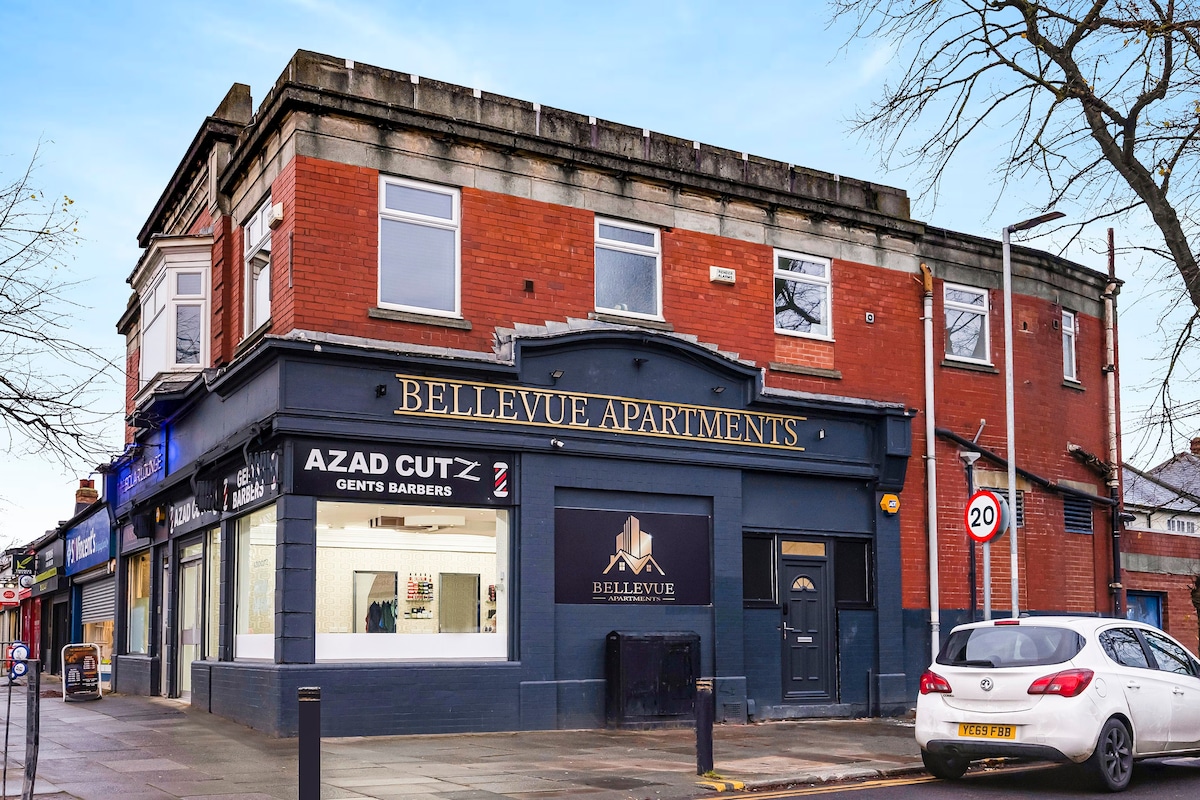 Deluxe 2BR OYO Bellevue Apartments Middlesborough