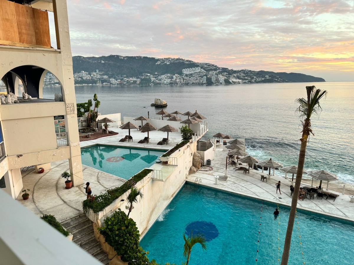 Acapulco depto vista al mar