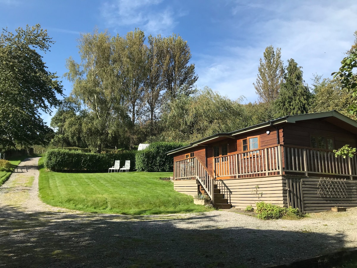 Splendid secluded Lodge, Conwy County, Wales