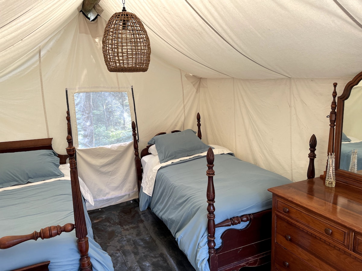 Glamping Tent in the Forest