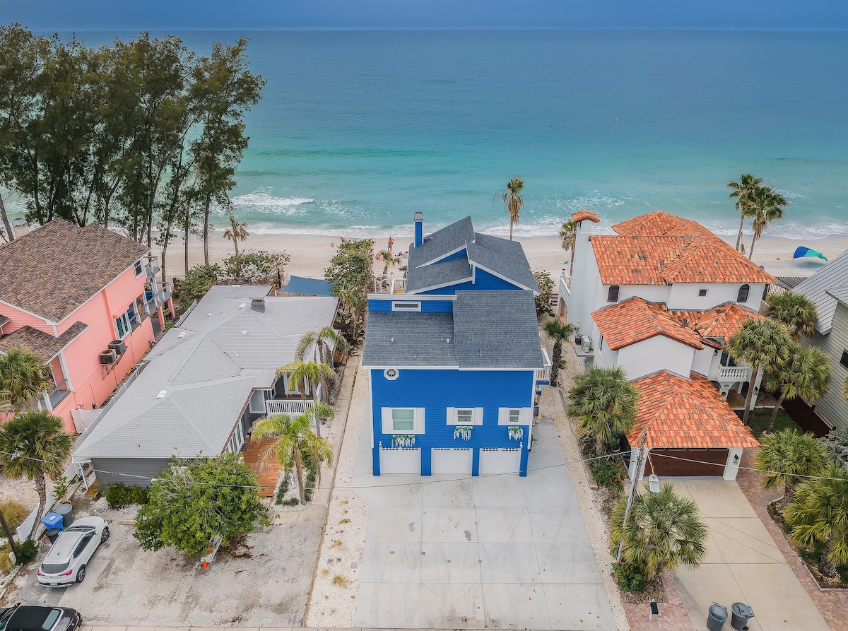 Beachfront Private Duplex Home
