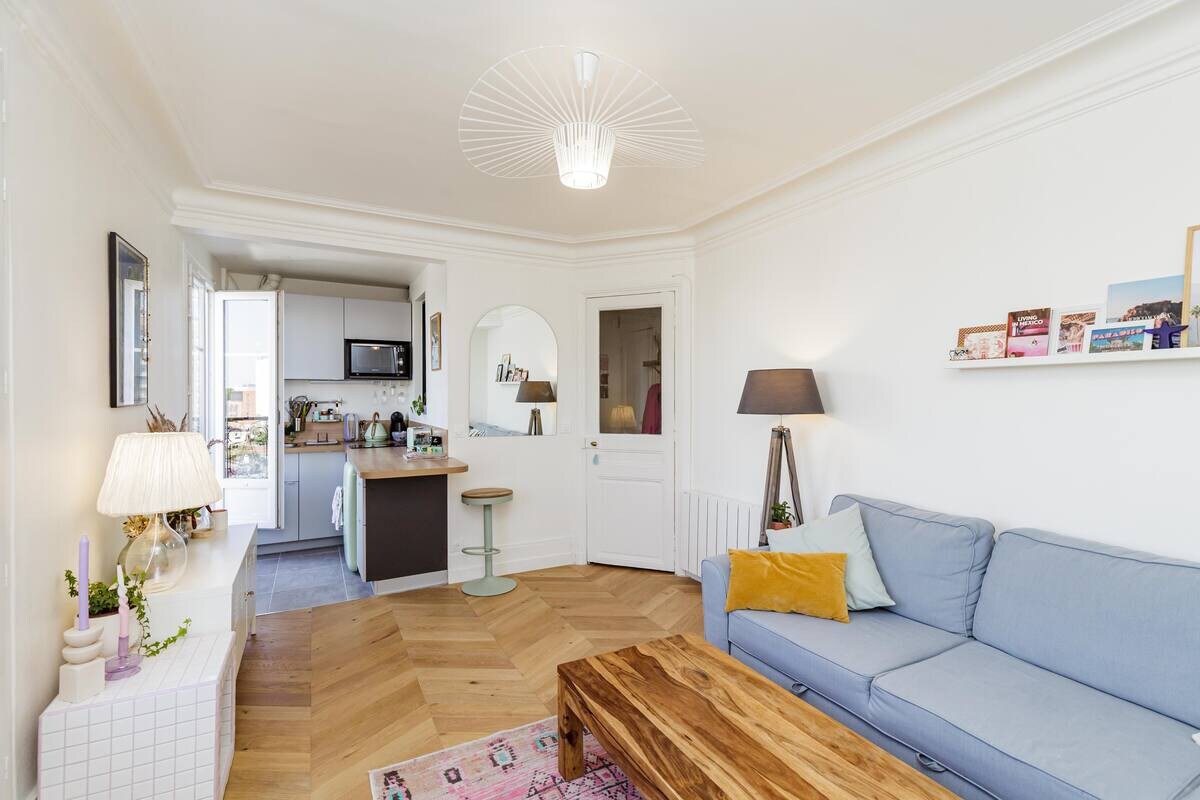 1 bedroom flat near Montmartre