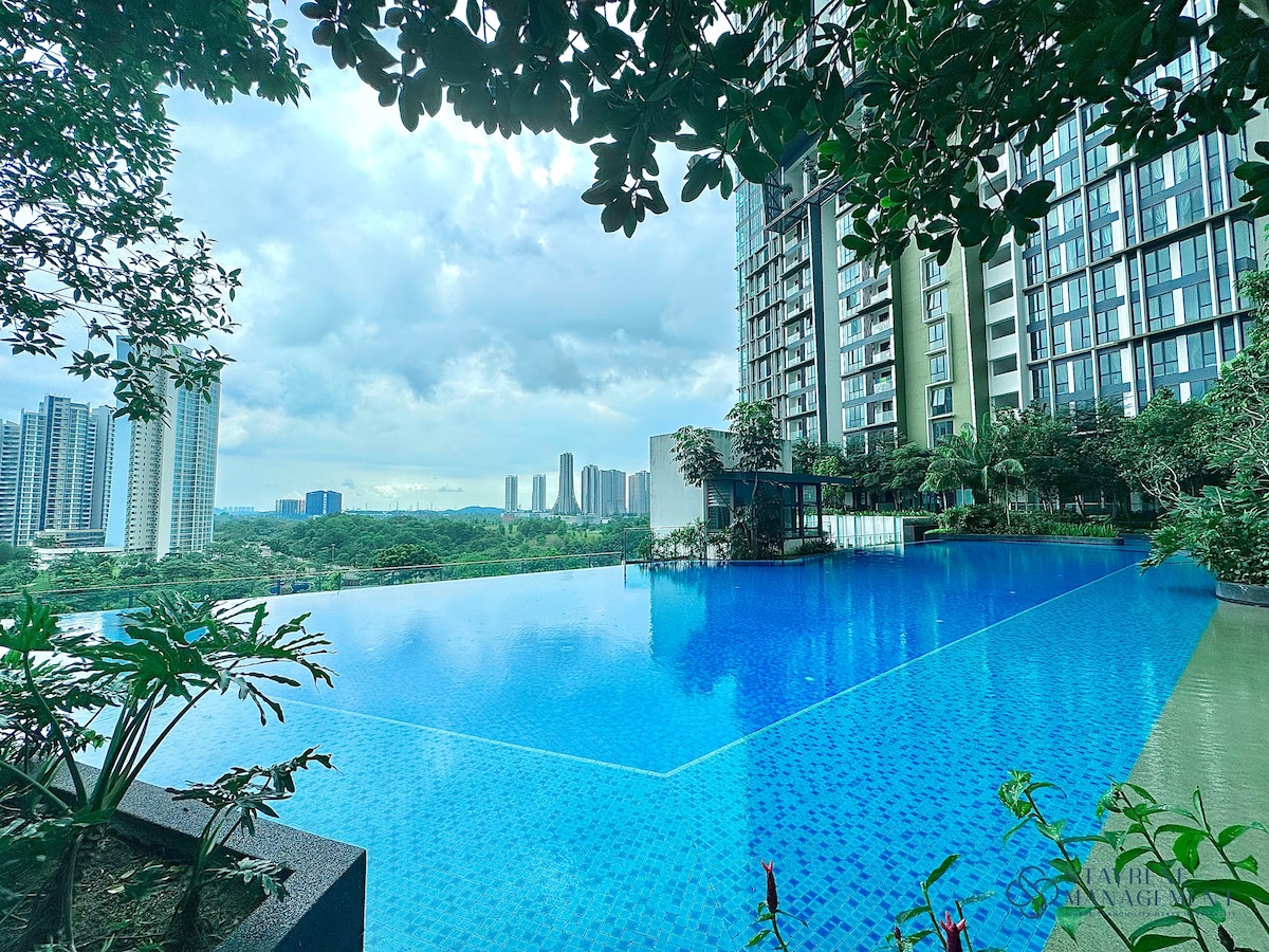 Elysia Park 1BR 2Pax•CityView Pool•Medini Legoland