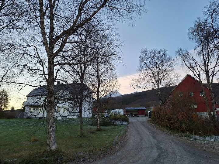 Hybel med badstu på Engen Gård.