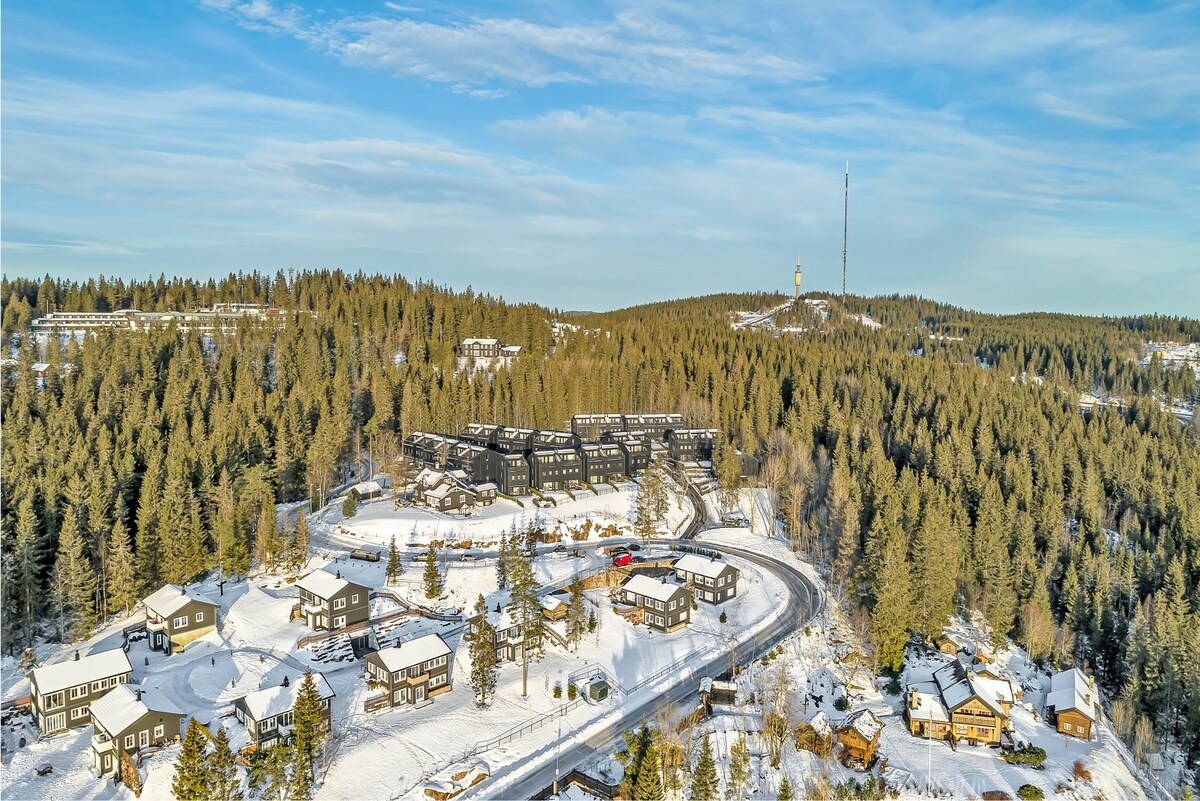 Vinterparadis ved Tryvann i Oslo