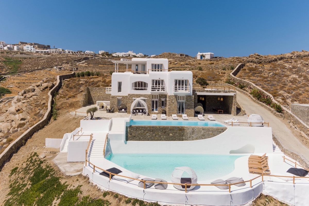 180° Seaview Luxurious Mykonos Villa