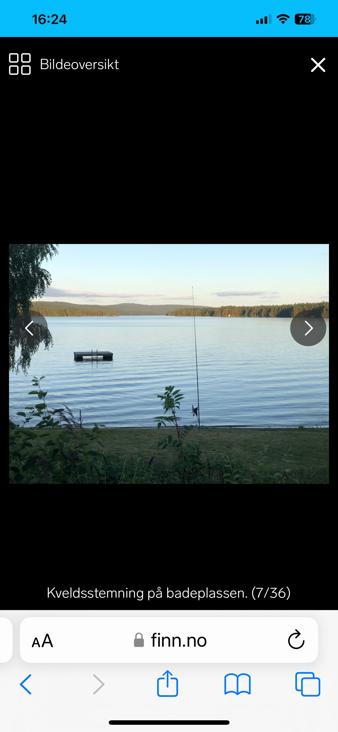 Hyggelig hytte på Finnskogen