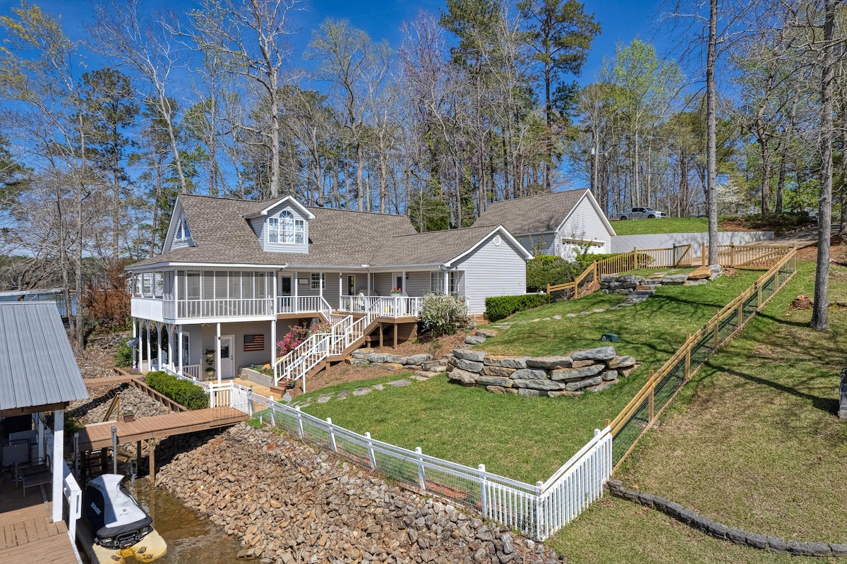 Newly Renovated Lake Martin Home