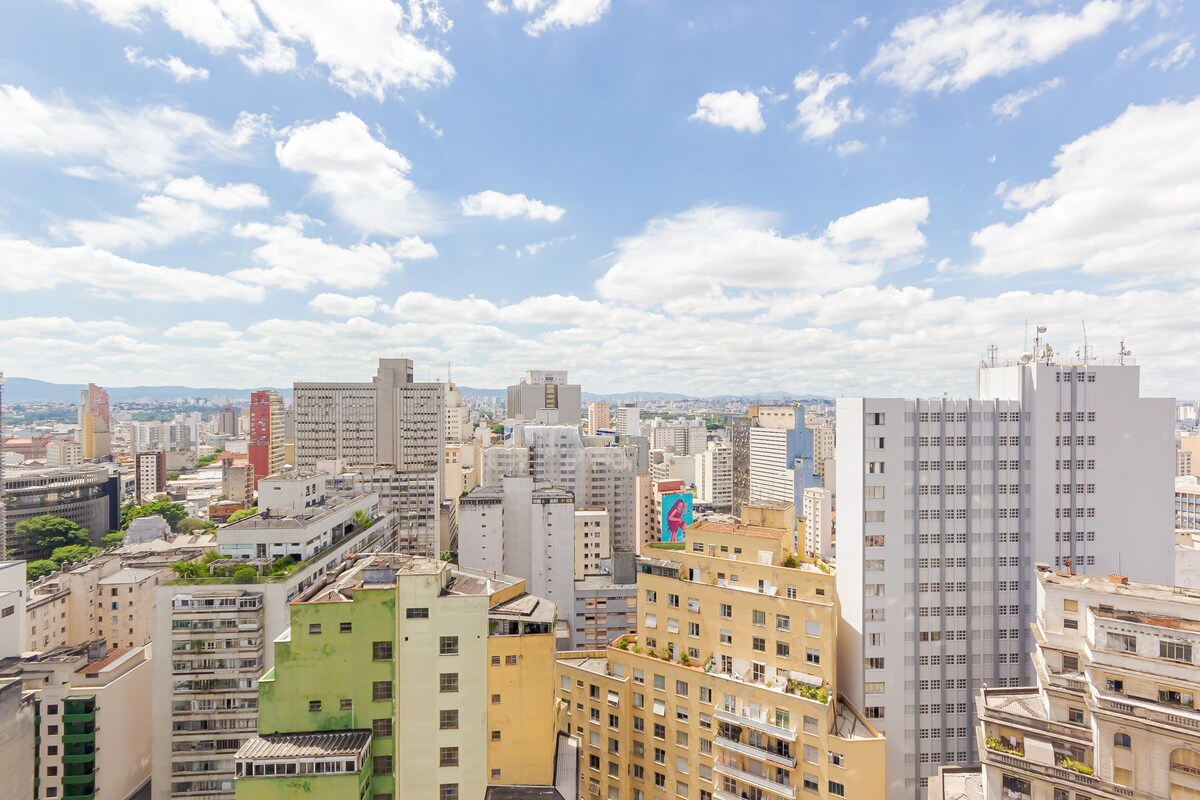 Apartamento Sao Paulo com vista Unica