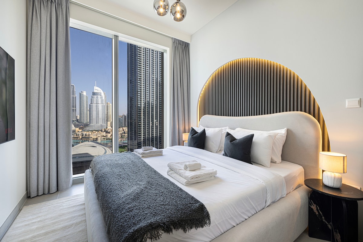 LUXE | Luxury 4BR | Burj Khalifa & Fountain Views