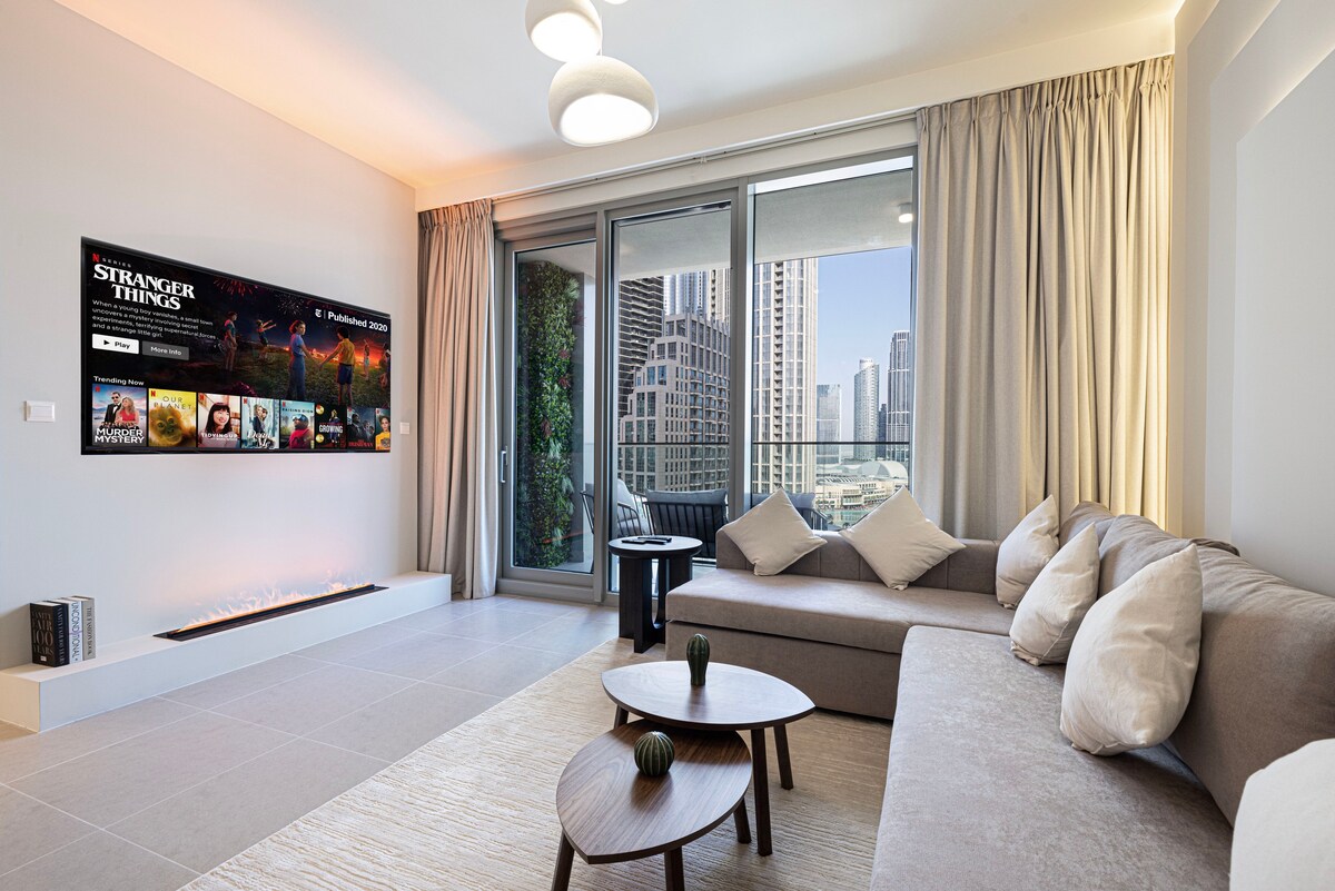 LUXE | Luxury 4BR | Burj Khalifa & Fountain Views