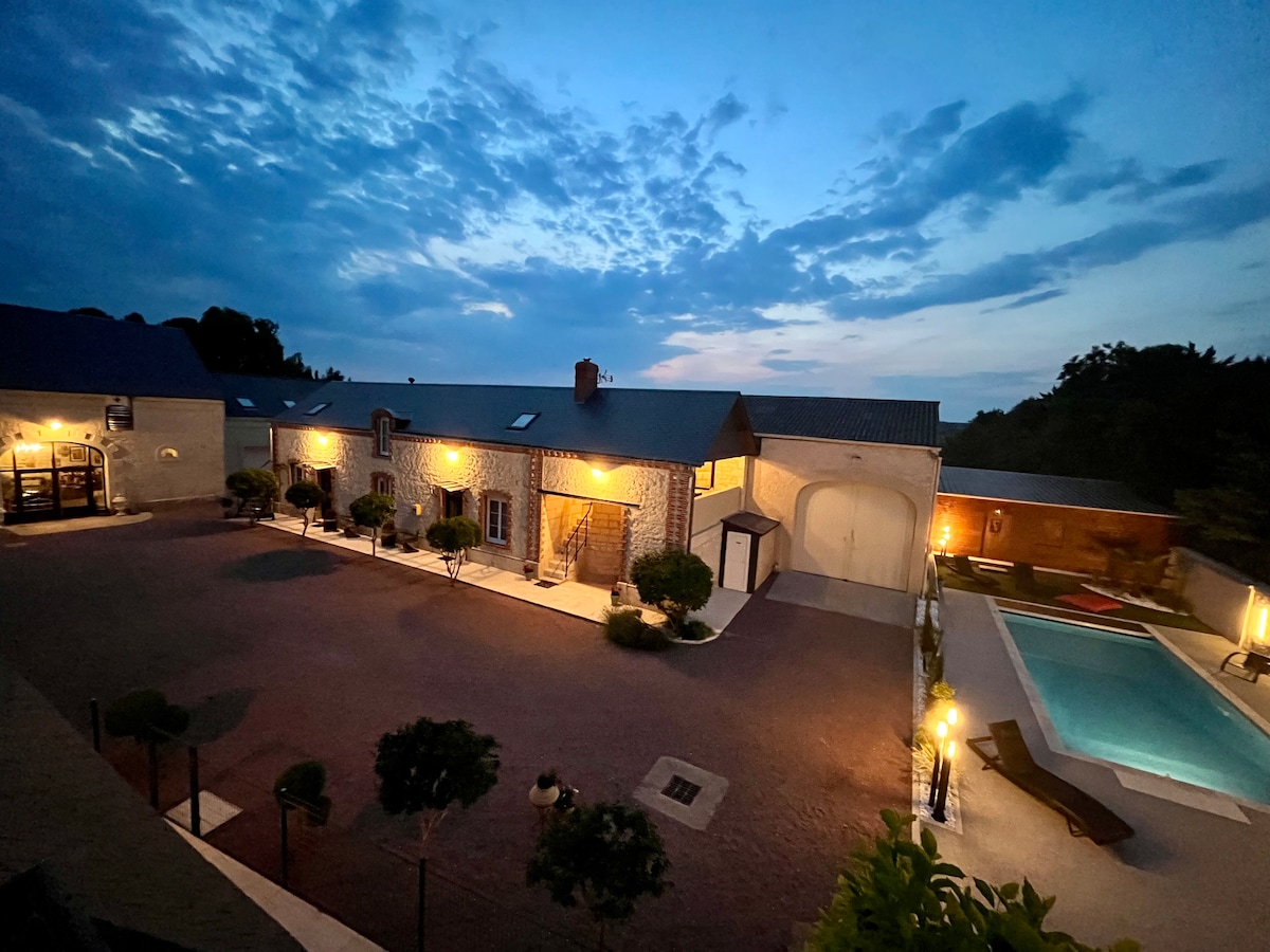 Maison d'hôtes près de Bourgueil ( Mathusalem )