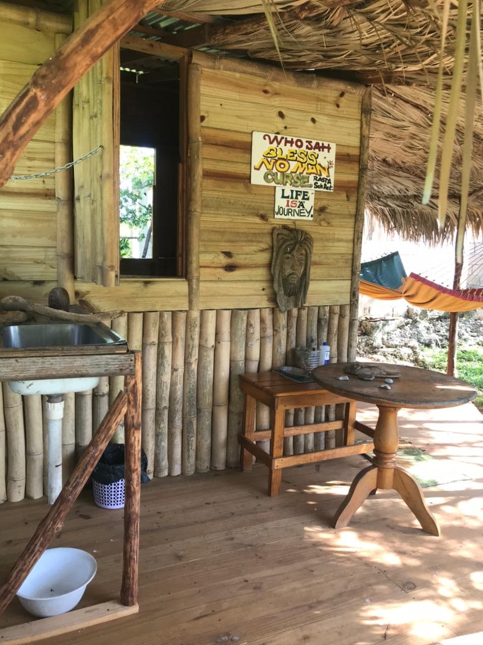 Rasta's Cabin on the rock