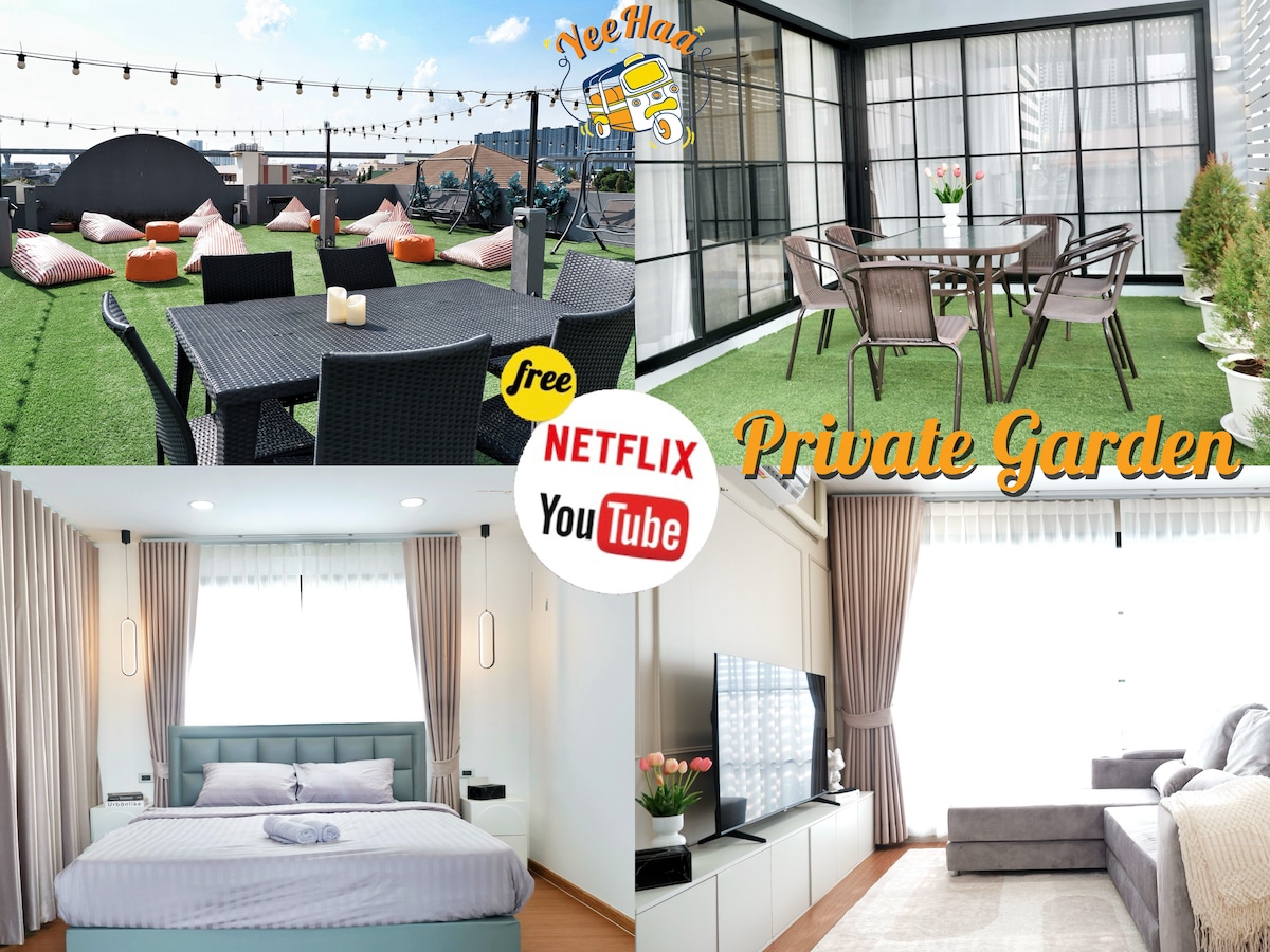 6-8ppl Private Apartment wt Rooftop Garden