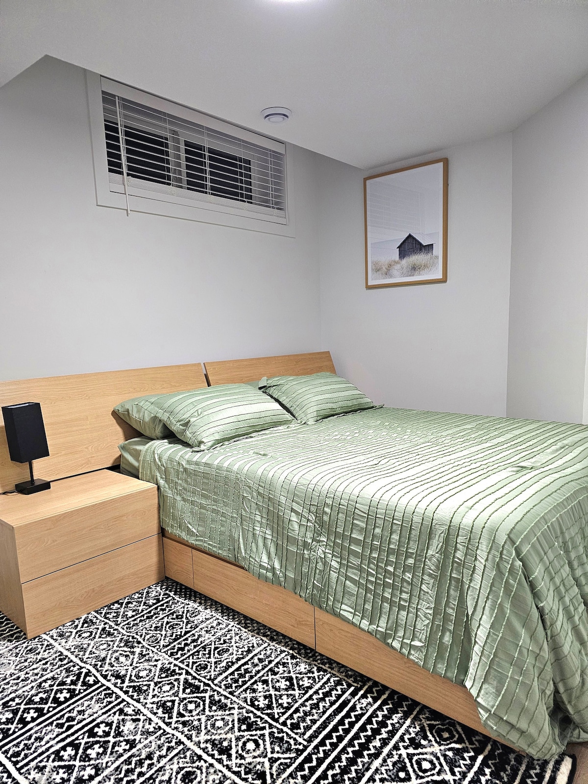 舒适的2间卧室和1个卫生间，可容纳4位房客！