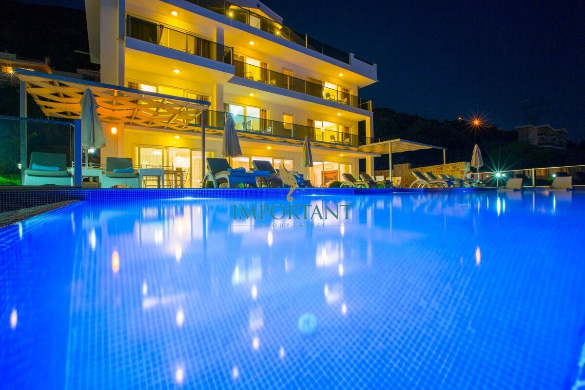 7 Bedroom Villa With Pool in Antalya Kalkan VGK448