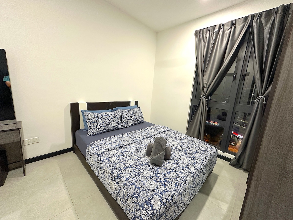适合家庭入住的双卧室公寓，位于吉隆坡Neu Suites