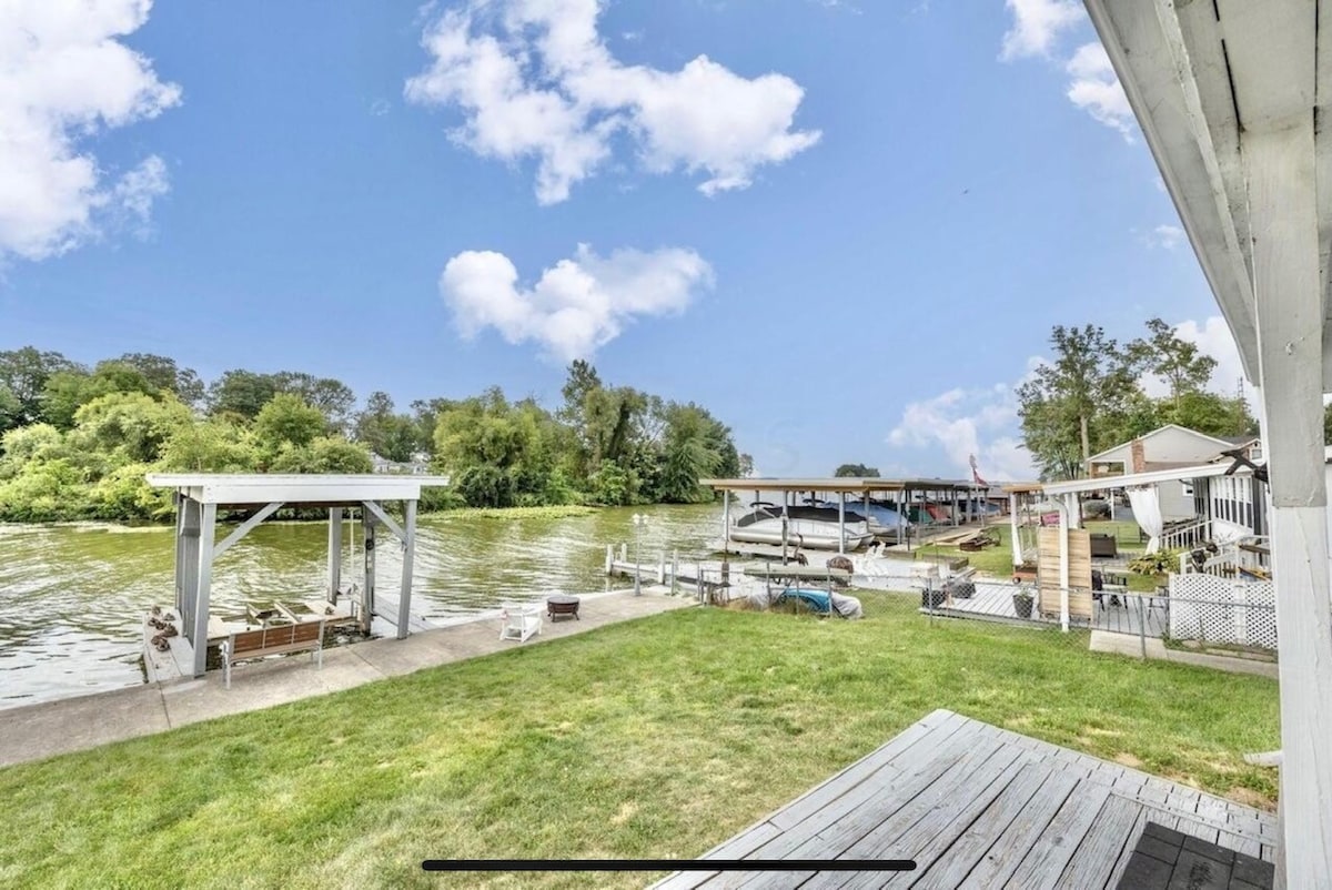 Waterfront Retreat with Private Boat Dock!