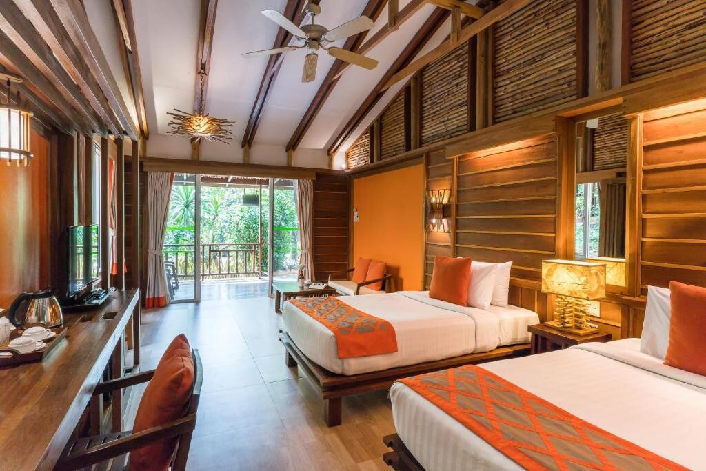 Wooden Deluxe Room, 36sqm - River Kwai