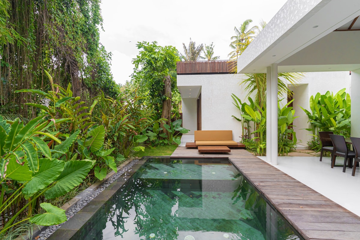 2 Bedroom Villa private poolTropical Style in Ubud