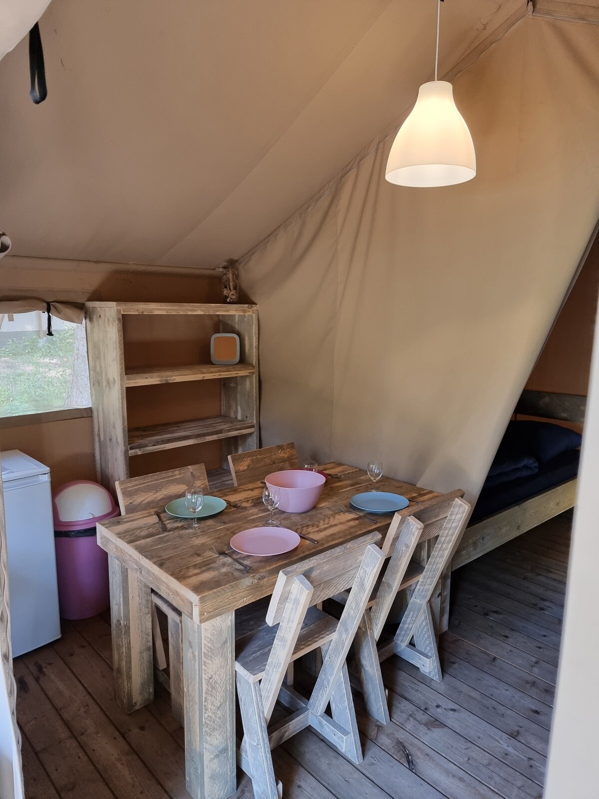 Camping de la Vallée - Safari tent 4p