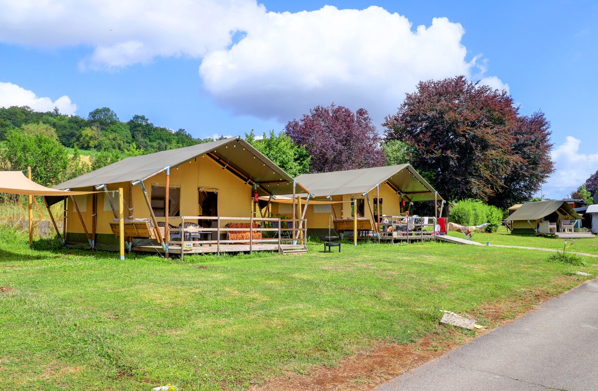Camping Walsheim - Safari tent 4p