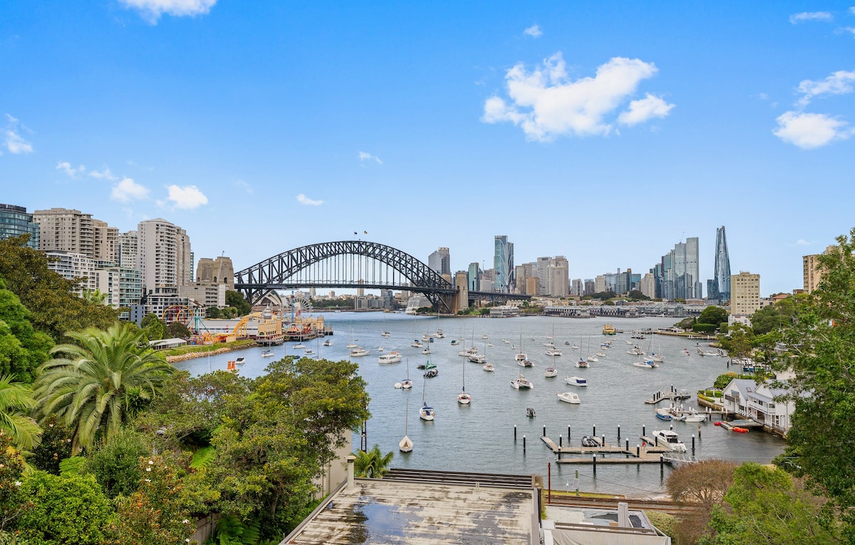 The Iconic Sydney Harbour Bridge View, Train Ferry