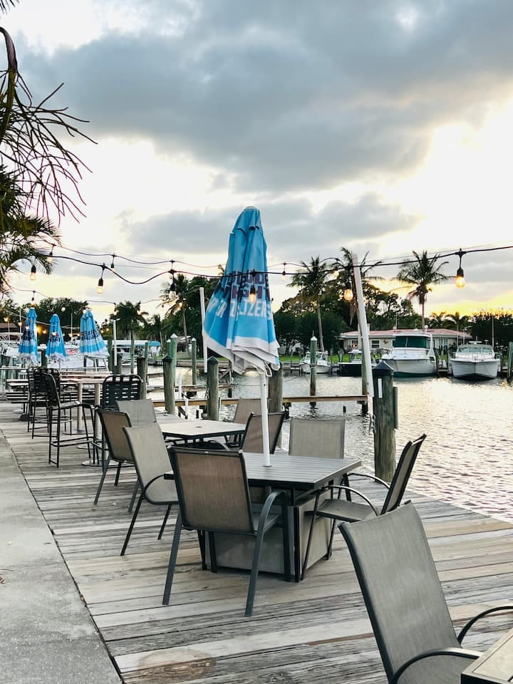 Waterfront & Marina Community Tikki Bar & Grill