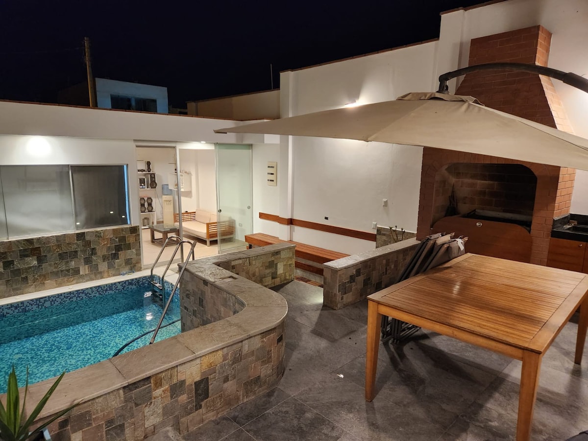 Casita con piscina en San Bartolo