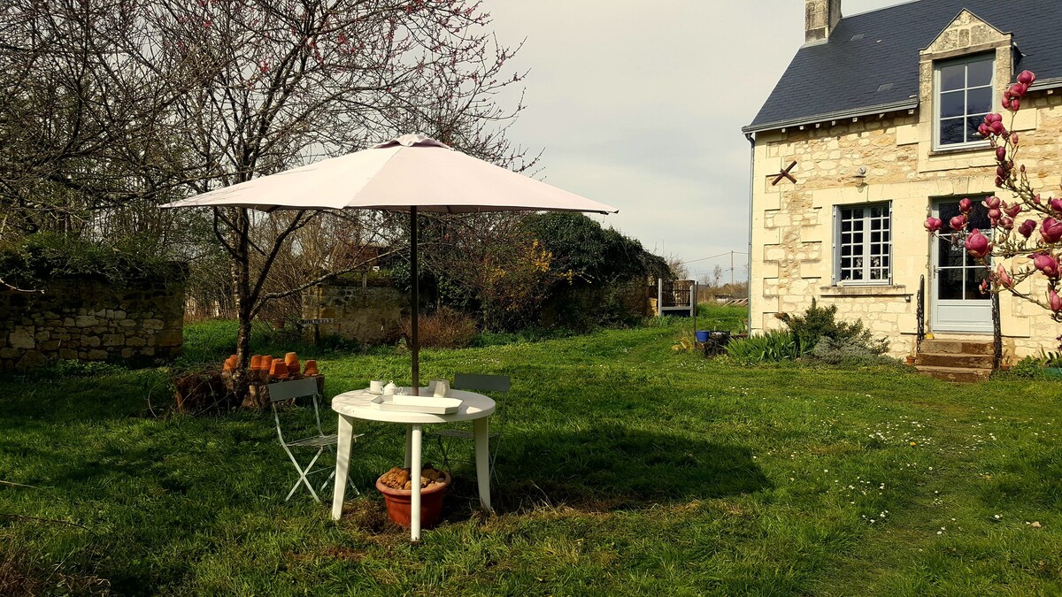 Chambre à la Ferme des Sauges de Huismes