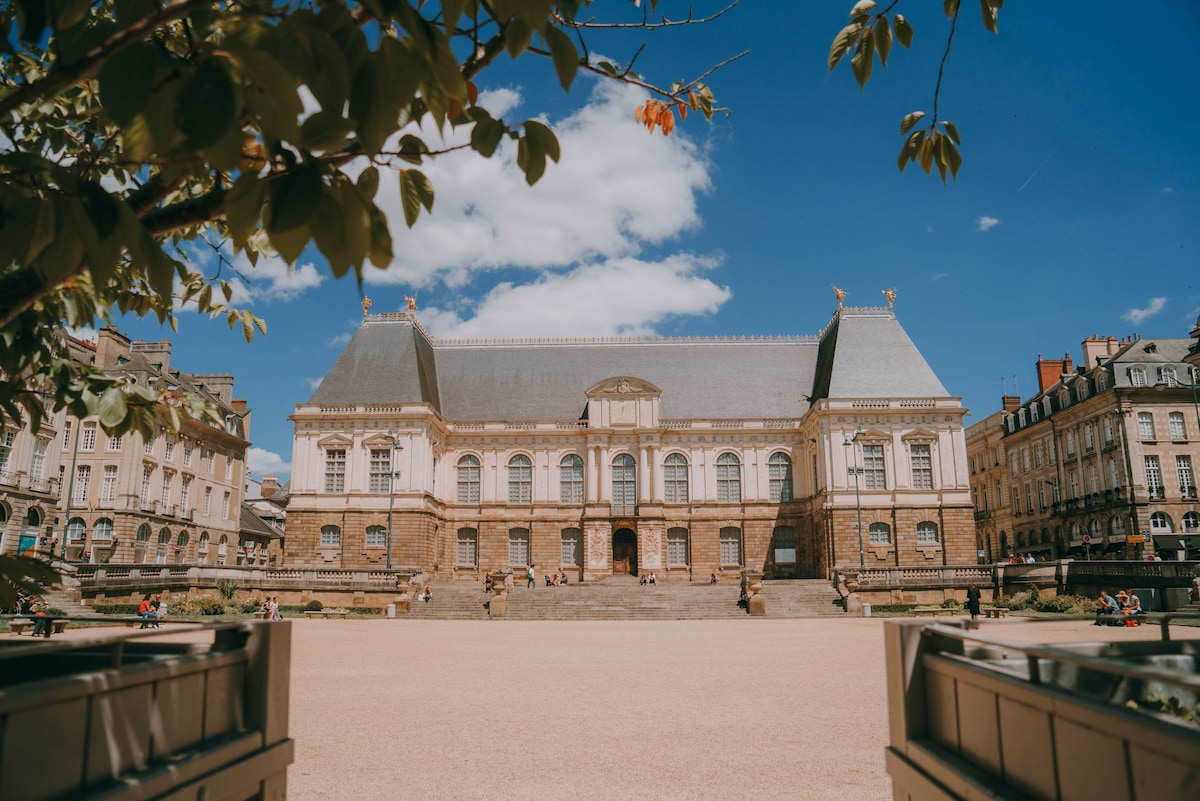 Maison Calme - Jardin et Coworking - Rue de Nantes