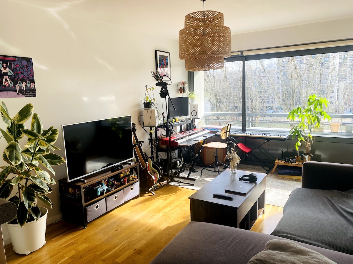 Sunny Apartment In Paris 50m2