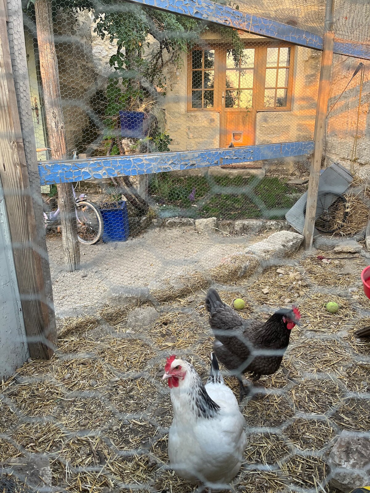 La campagne, aux portes d'Uzès