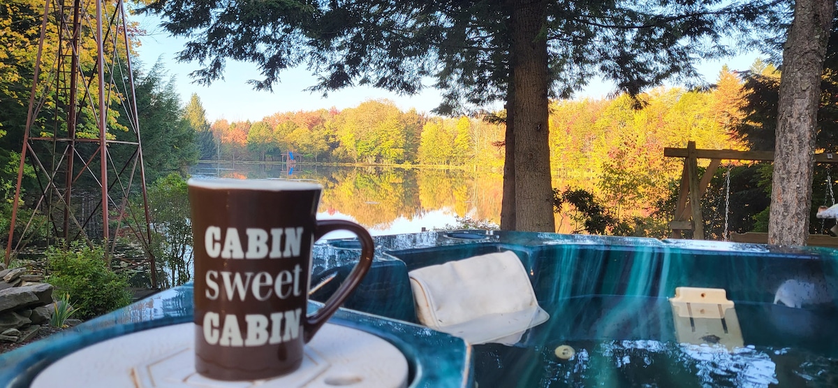 Private lake Cabin retreat!