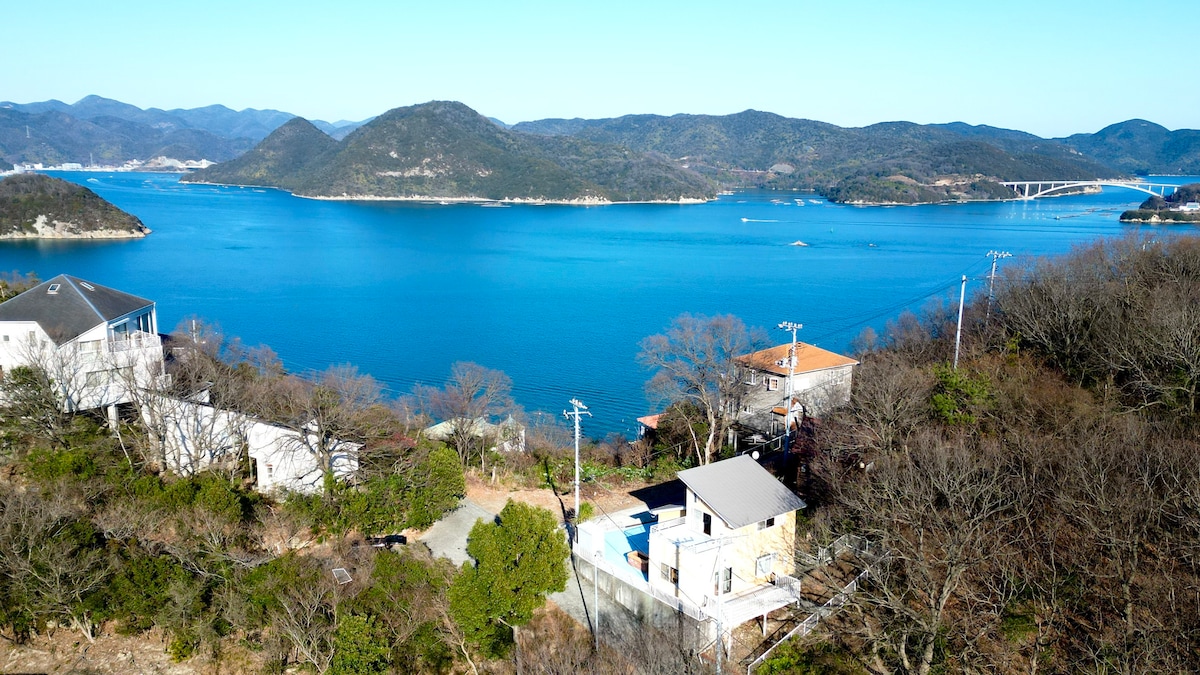 星光の城—【天空の城】姊妹别墅，海岛山顶秘境，仰望星空享受宁静。