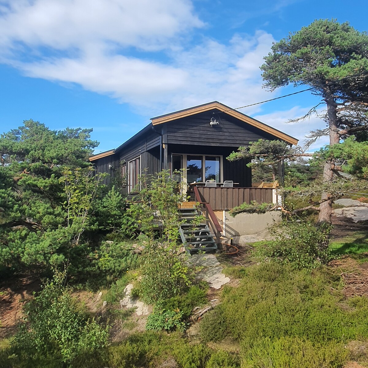 Trivelig hytte på Vesterøy
