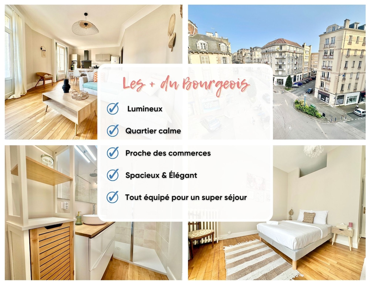 Le Bourgeois, spacious and central